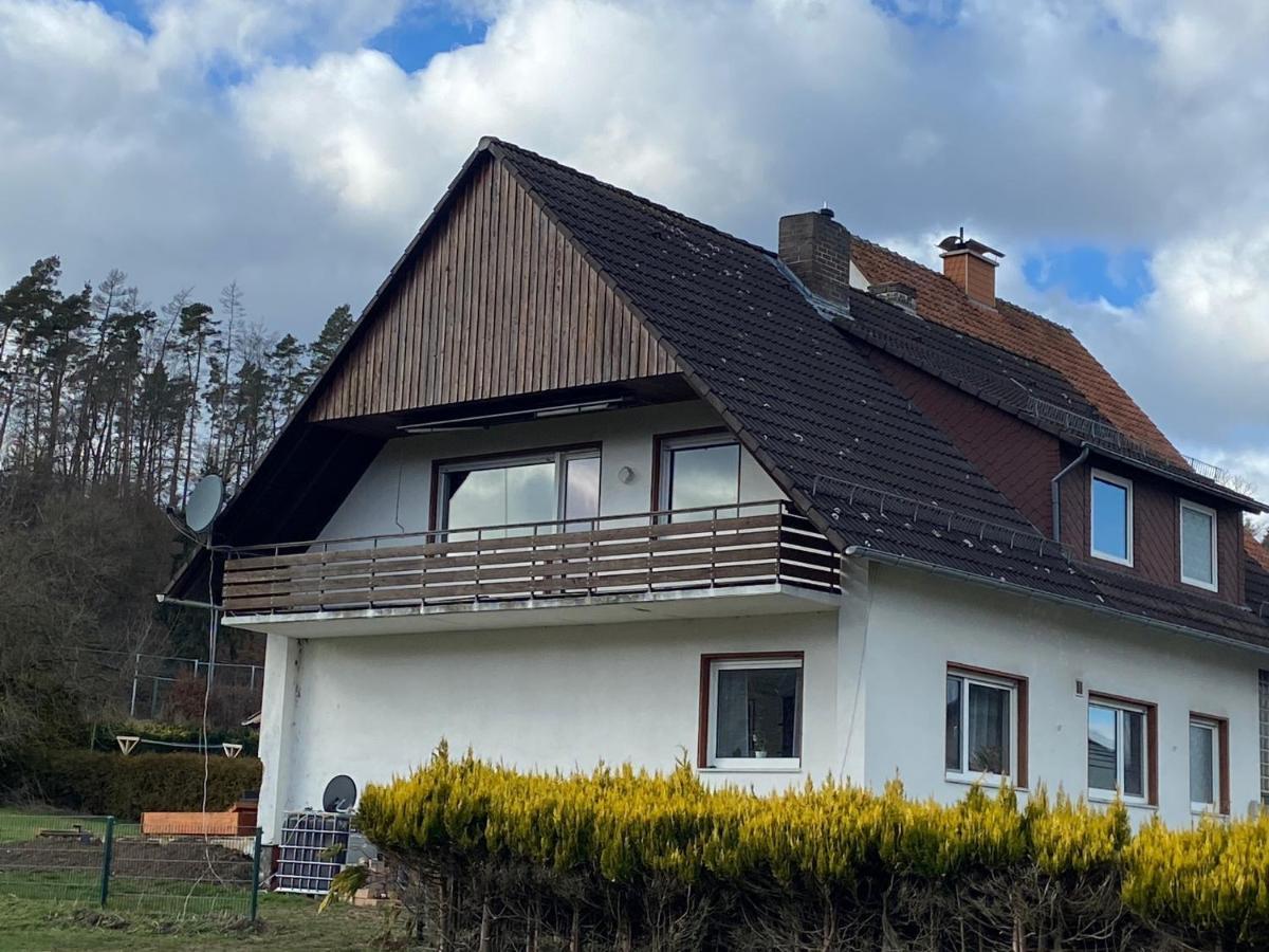 Ferienwohnung Kleine Elbequelle Wolfhagen Exterior foto
